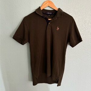 Polo shirt size S olive